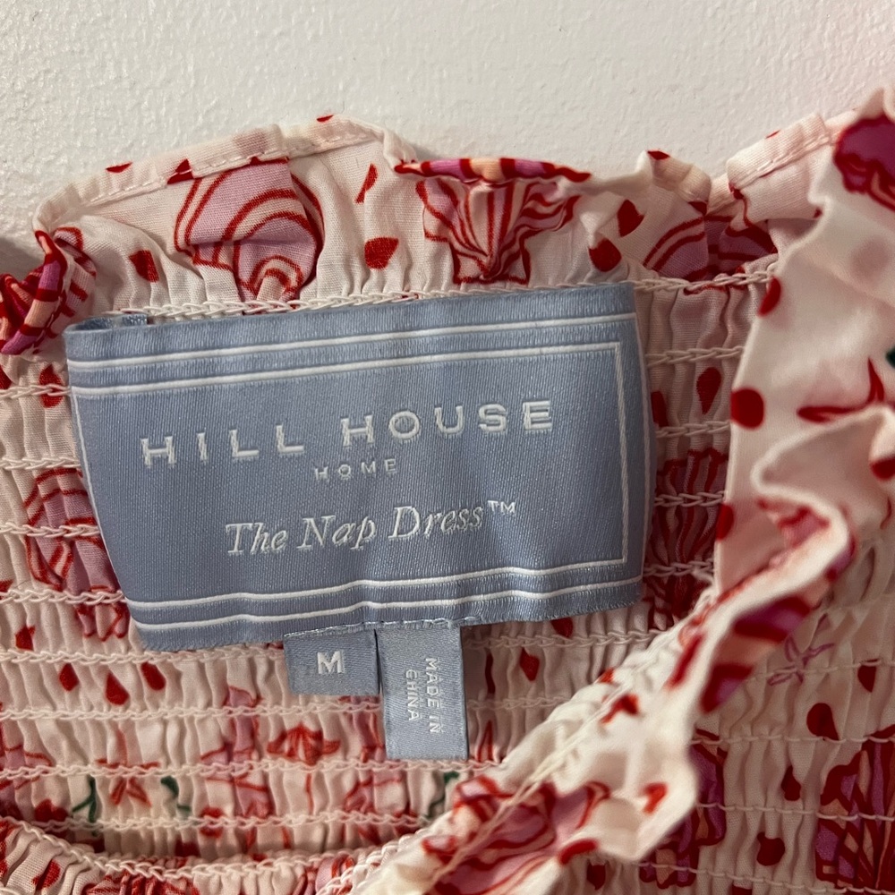 Hill House Pink Seashell and Mermaid Print Midi Dress - Picture 5 of 5